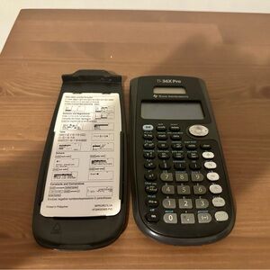 Texas Instruments TI-36X Pro Scientific Calculator - Black and White Keys